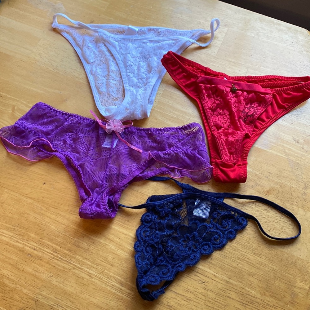 Set of panties size M, pre-owned, only for collection
